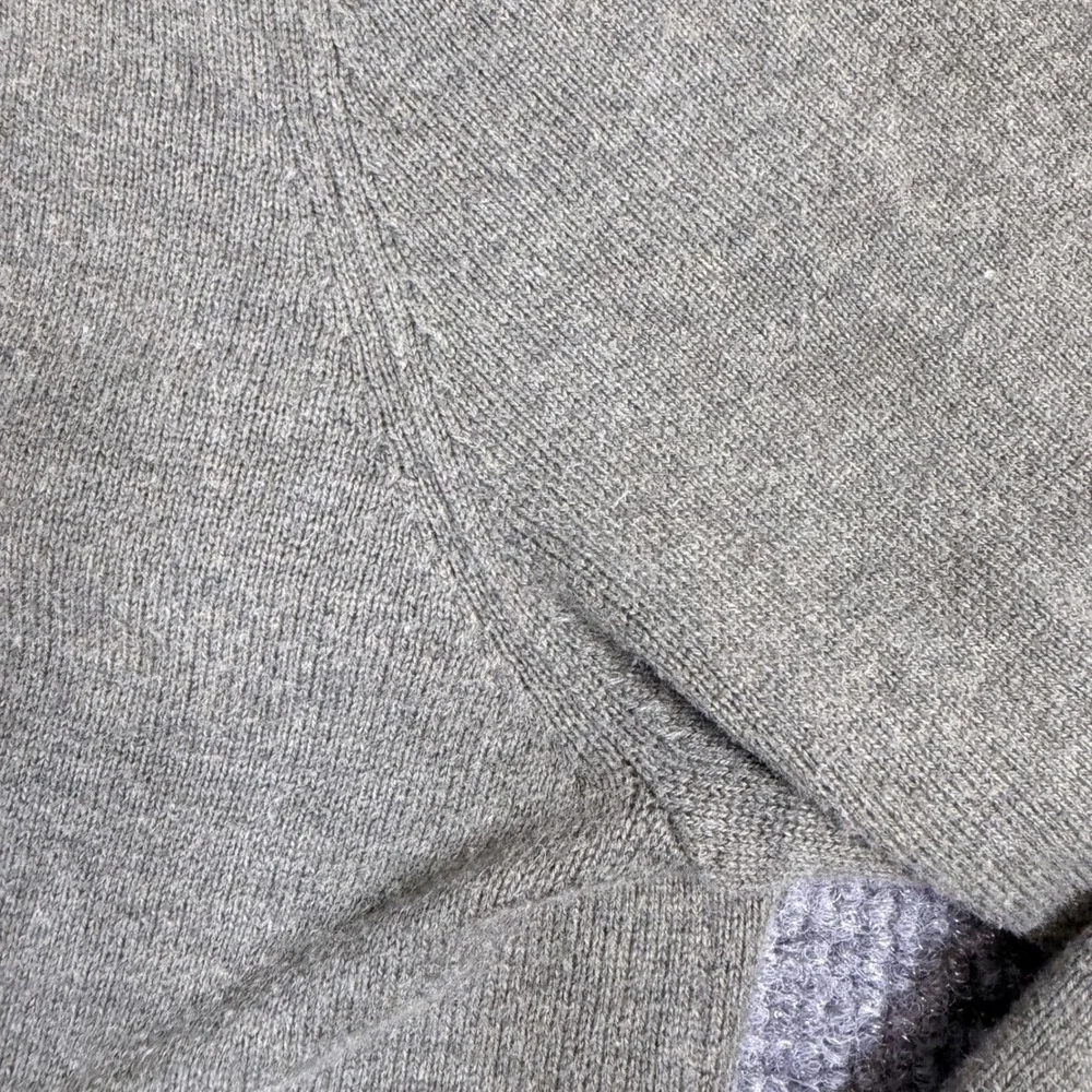 Jos A Bank Signature Collection Mens Large Sage Green 100% Pima‎ Cotton 1/4 Zip